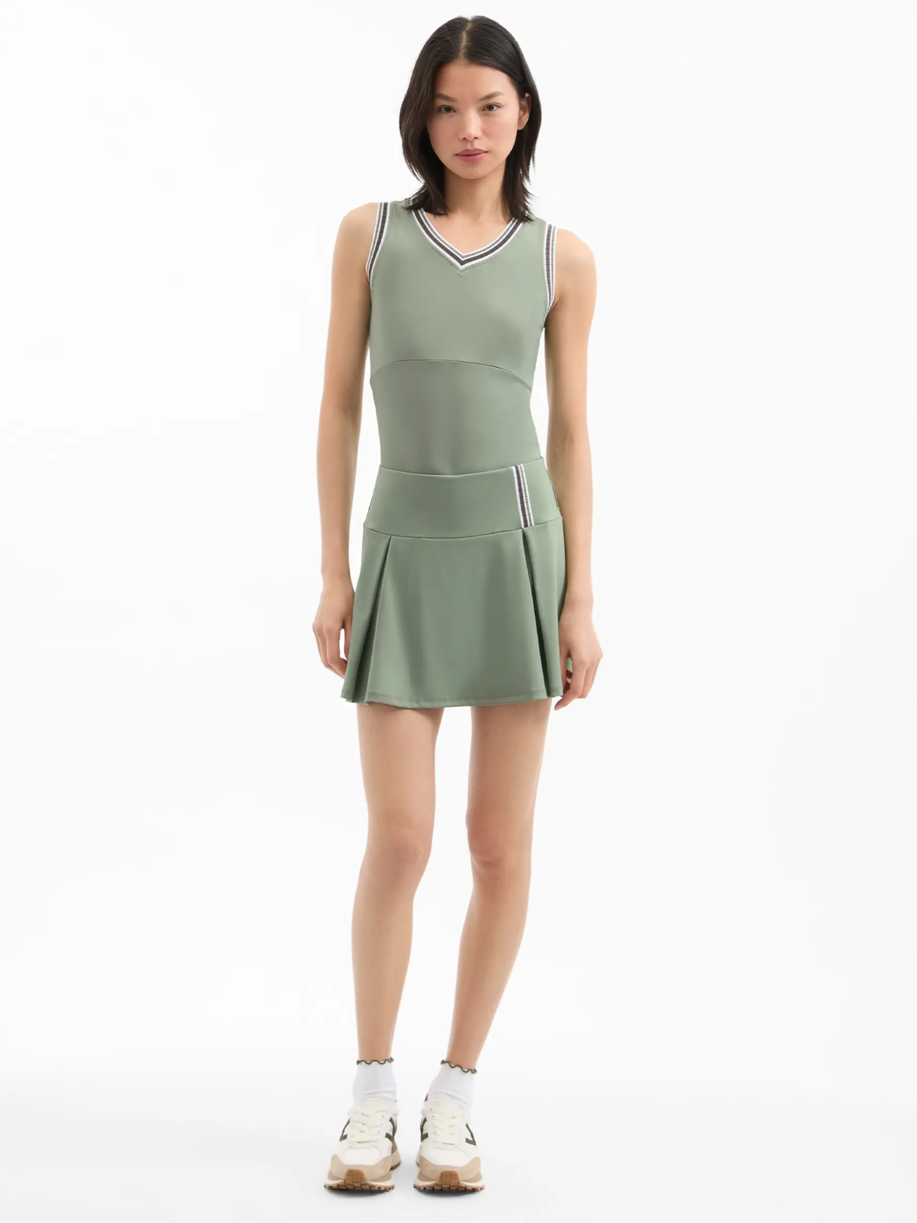 Deuce Pleated Tennis Skort | Veronica Beard x HEAD Sportswear