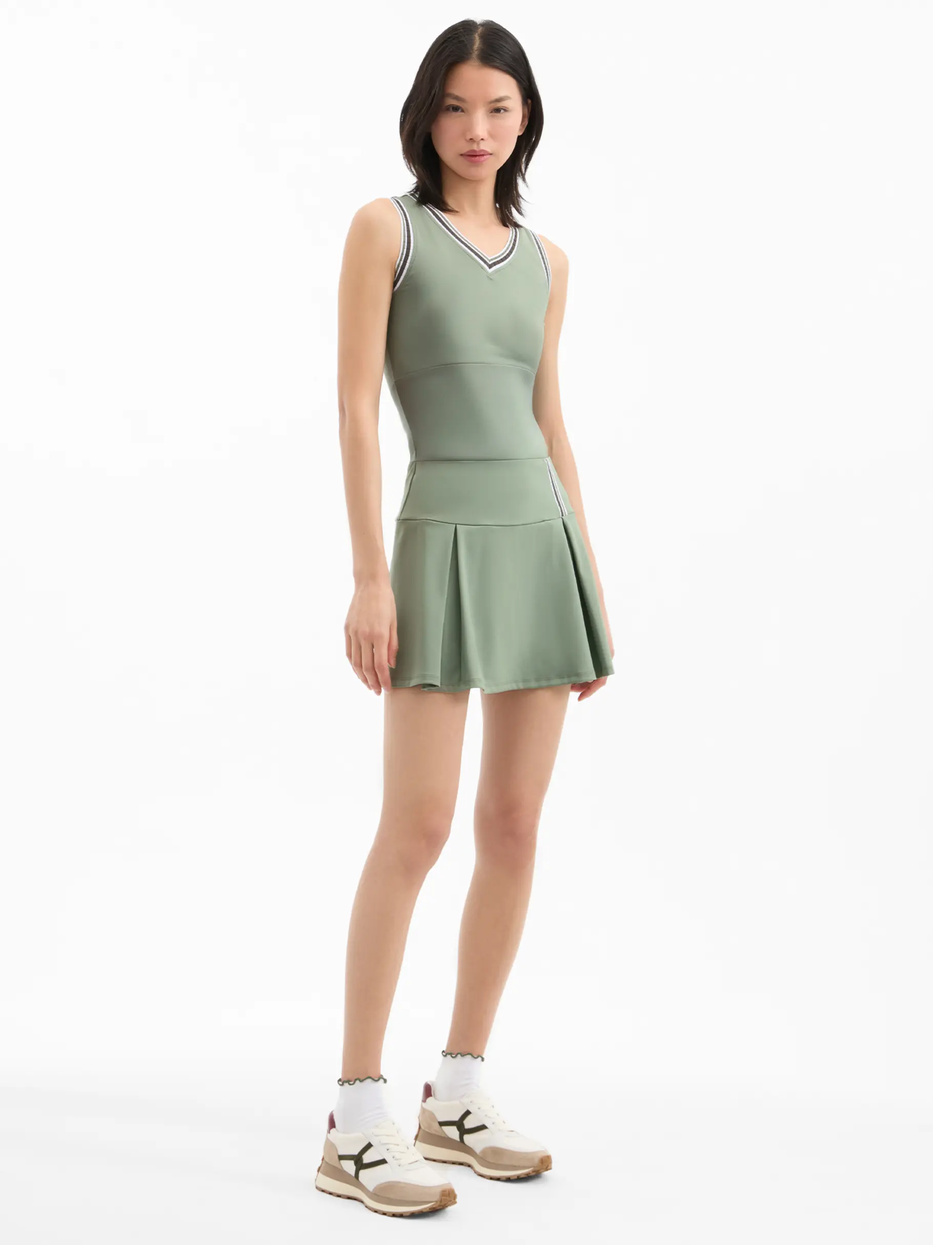Deuce Pleated Tennis Skort | Veronica Beard x HEAD Sportswear